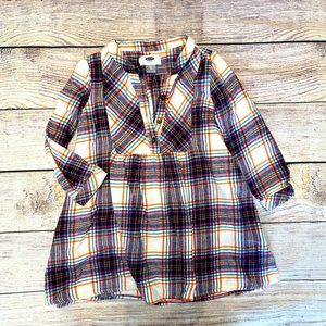 #C10 Old Navy Plaid Flannel dress